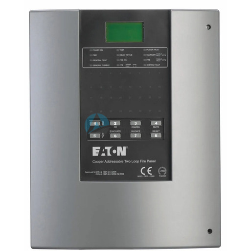 Eaton Cooper CF2000 Elektronik Adreslenebilir Yangın Alarm Kontrol Paneli – 2 Loop